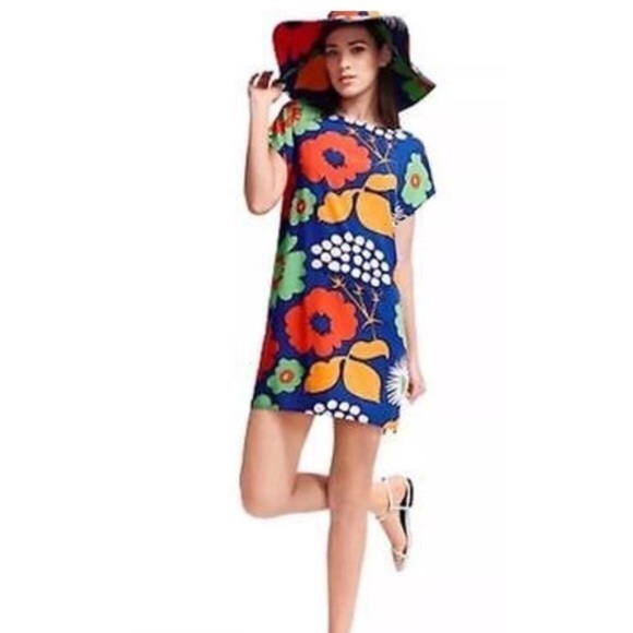 Marimekko for target Floral shift cover up dress - Picture 1 of 7